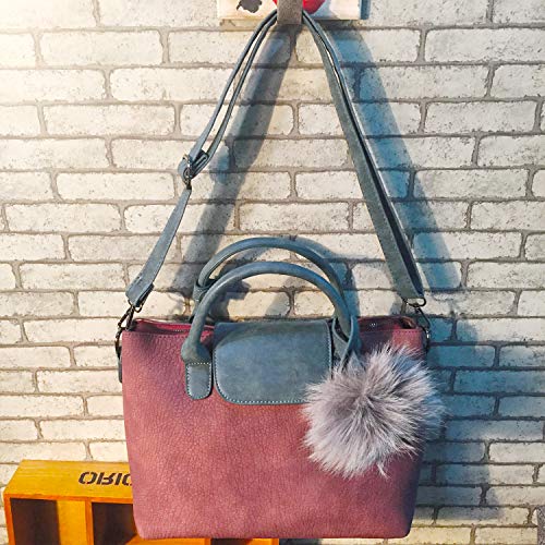 4 Anvin+Fluffy+Scarves+Keychains+Classic