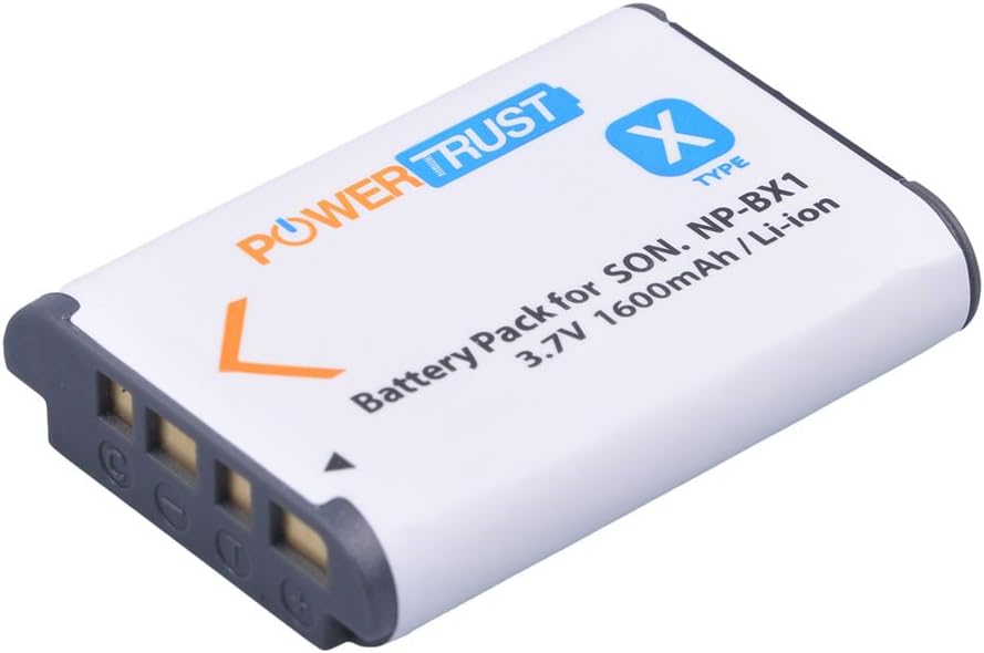 PowerTrust 2x NP-BX1 Batteries with LED Dual Charger for Sony ZV-1, ZV-1F, RX100 IV, RX100 V, RX100VI, RX100VII, HX60, AS50 - Image 3