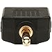 ANRANK AK35235SS 3.5mm Stereo Plug to 2 x 3.5mm Stereo Jack Splitter Adaptor Audio Adapter Connector (Gold Plated, 2 Pack)