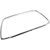 Front Bumper Grille Chrome Trim Protective Decorative Replacement for Outlander Sport ASX RVR
