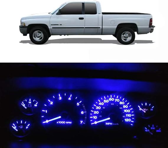 WLJH Blue Instrument Cluster Panel Gauge Dash Light Bulb