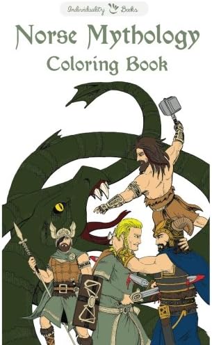 Norse Mythology Coloring Book