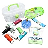 Kristman Beginners Travel Sewing Kit with Portable Case Has All the Supplies You Need