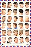 Original Barber Shop Poster Already Laminated and Printed on High Quality Glossy Paper