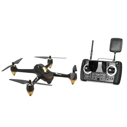 Hubsan Quadcopter Drone X4 H501S Profesional Version 5.8G FPV Brushless Advanced Version RC (Black)