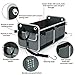 Balight Trunk Organizer for Car SUV Large Collapsible Heavy Duty Waterproof Nonslip with Handles and Straps Premium 26 inch Divisible Multi-compartments Cargo/Groceries Storage Box for Truck/Sedan