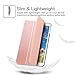 Fintie iPad 9.7 2018/2017 Case - Lightweight Slim Shell Standing Cover with Auto Wake/Sleep Feature for Apple iPad 6th / 5th Gen 9.7 Inch Tablet, Rose Gold