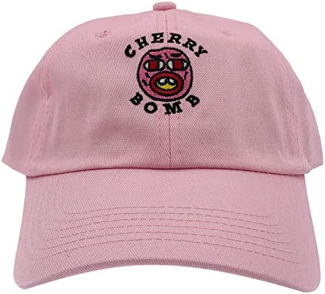 Golf Wang Cherry Bomb Bee Hat Dad Hat Baseball Cap Adjustable Embroidered