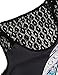 Fanala Women's Black Lace Trimed Crop Tank Tops Black