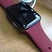 Straper Sport Band For Apple Watch,Soft Silicone Replacement Wristbands For Apple Watch Sport Series 3 Series 2 Series 1 NIKE+ Sports and Edition (Wine 42mm S/M)
