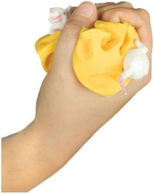 stretchy mouse and cheese toy