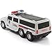KIDSTHRILL Bump and Go Super Police Car SUV with Lights and Sirens – Spins 360 Degrees - Big Model Vehicle - Changes Direction On Contact - Best for Kids Age 3 and Up.