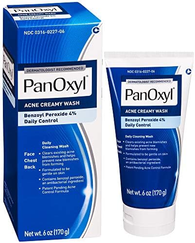panoxyl benzoyl peroxide cleanser