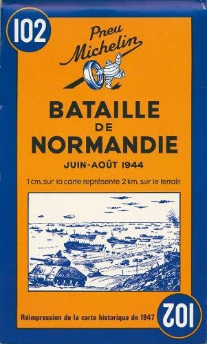 [R.E.A.D] Michelin Battle of Normandy Map No.102<br />Z.I.P