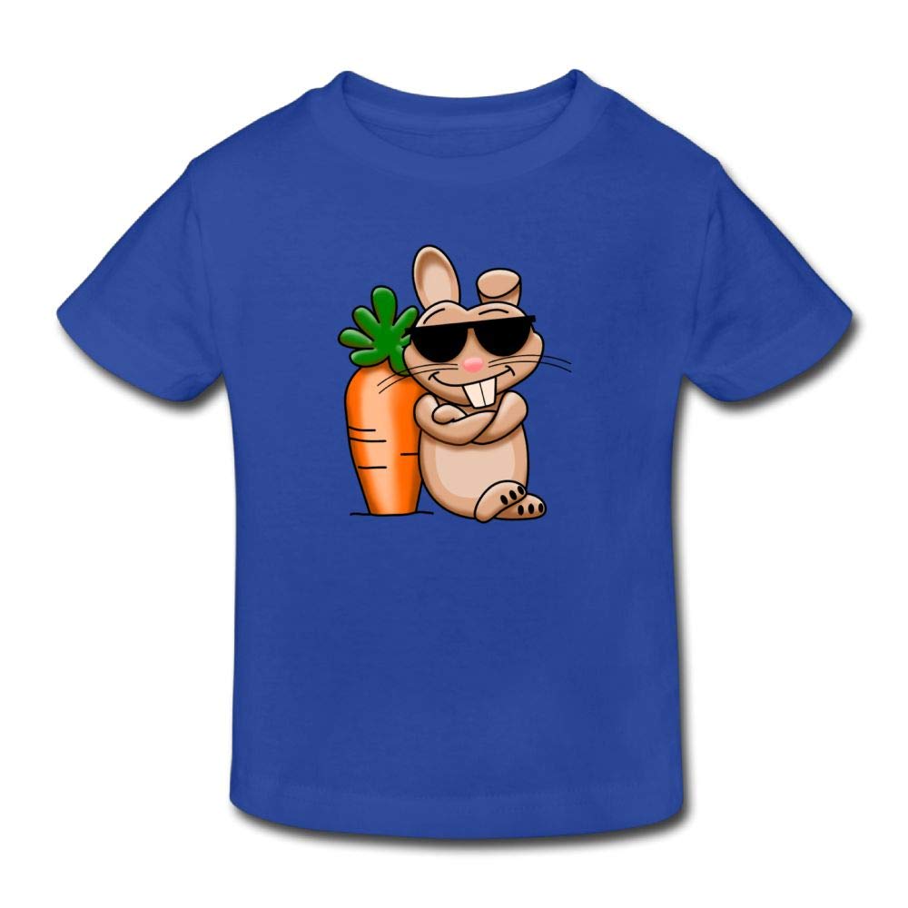Cool Rabbit Carrot Tshirt Child Cute Birthday Day Gift 2 6t 7069 Kitilan