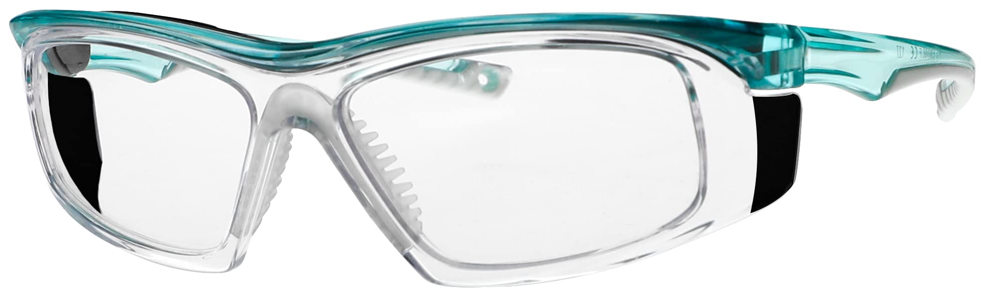 Photo 1 of ATTENUTECH Radiation Safety Glasses In Lightweight Frame with Lead Protective lenses .75mm Pb. Eq.and 0.50mm Pb Side Shield (Teal)