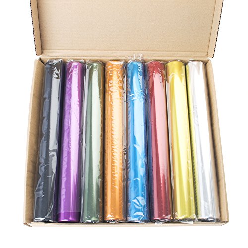 GOGO 8Pcs Official Aluminum Track & Field Races Relay Batons-Assorted