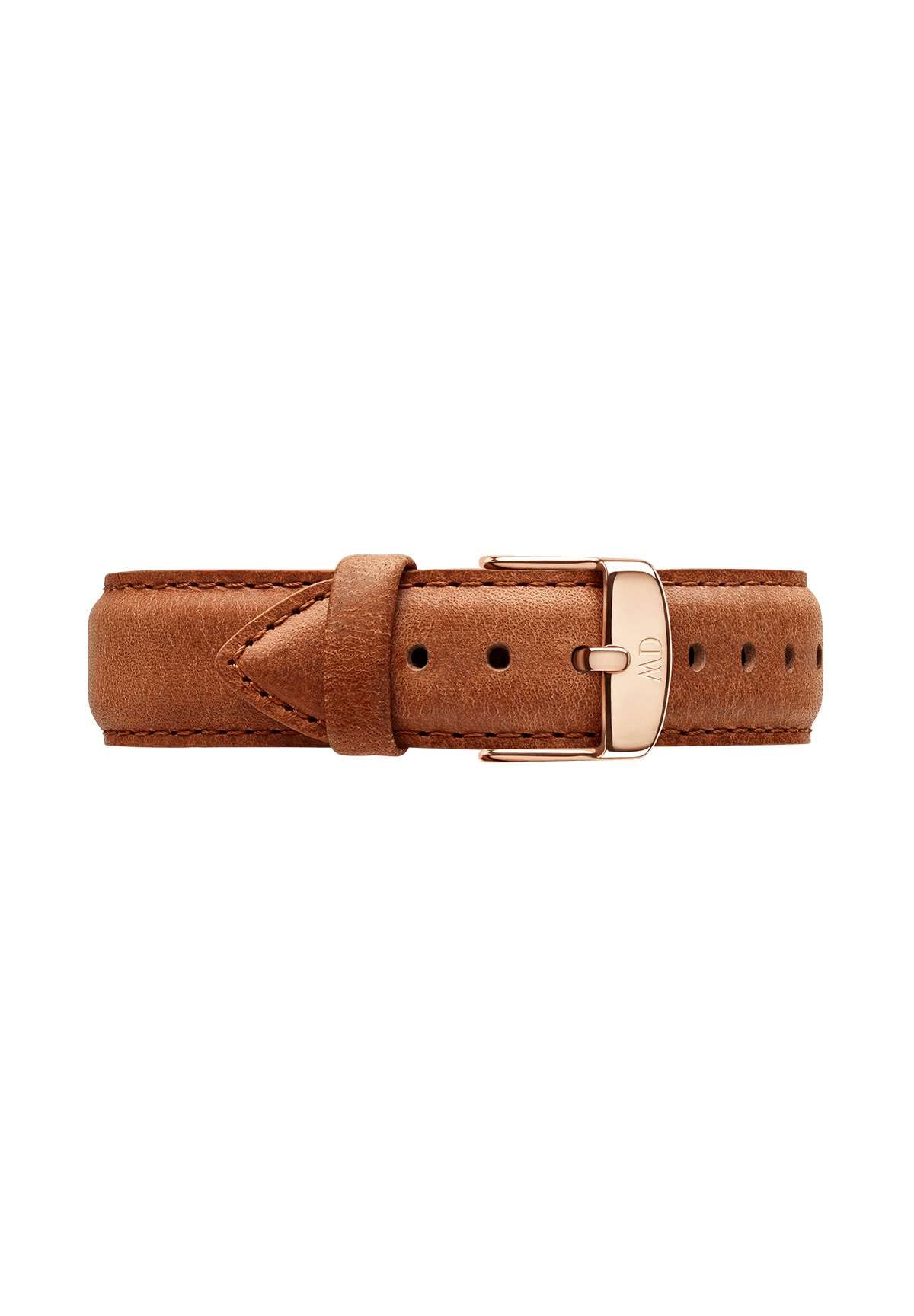 Daniel Wellington Classic Durham, Brown/Rose Gold Watch Strap, 18mm, Leather, for Women and Men