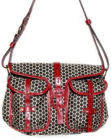 Mia Bossi Reese Diaper Bag, Black Cherry
