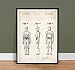 STAR WARS C3PO ROBOT PATENT PRINT 18X24 MOVIE POSTER GIFT GEORGE LUCAS C3P0 1979 UNFRAMED