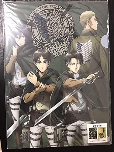 Amazon 19年 Usj 進撃の巨人 クリアファイル2点セット アイドル 芸能人グッズ 通販