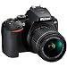 Nikon D3500 24.2MP DSLR Camera + AF-P DX 18-55mm VR NIKKOR Lens Kit + Accessory Bundle 64GB SDXC Memory + SLR Photo Bag + Wide Angle Lens + 2.2X Telephoto Lens + Flash+Tripod +Filters (Black)thumb 4