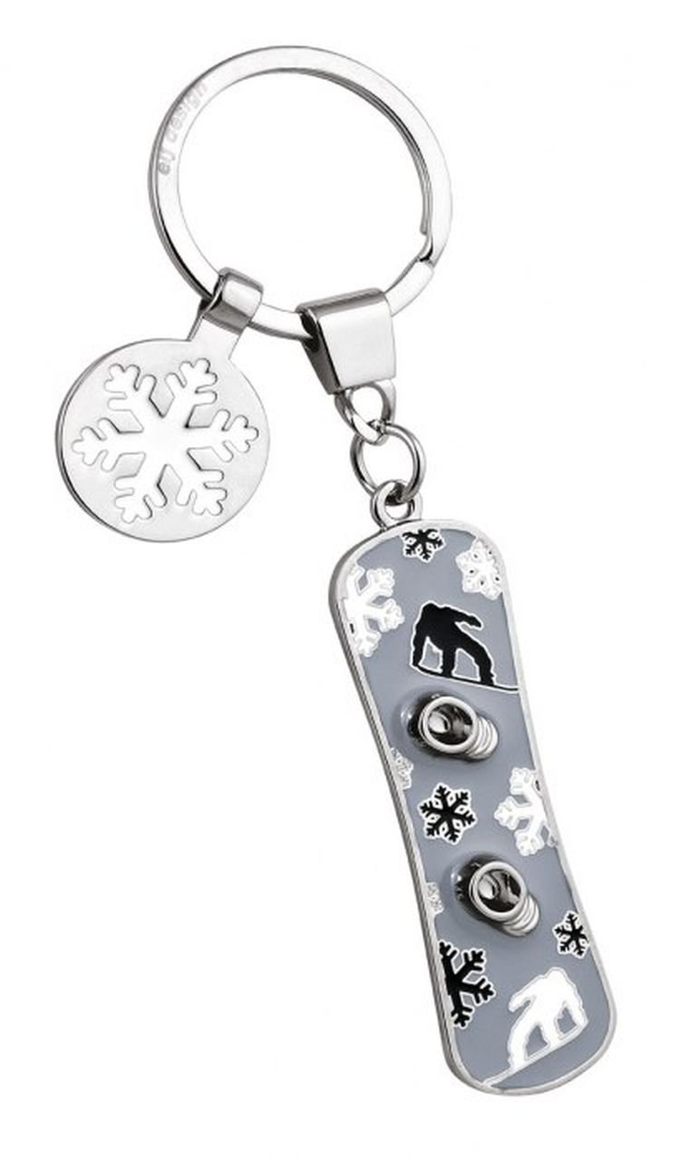 Ten Snowboard key ring cod.EL7062 cm 12,5x3,5x0,7h by Varotto & Co.