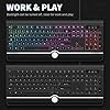 Wired-Backlight-Keyboard-Jelly-Comb-USB-Wired-Rainbow-Illuminated-Gaming-Keyboard-UK-QWERTY-Layout-with-Wrist-Support-Black Wired Backlight Keyboard, Jelly Comb USB Wired Rainbow Illuminated Gaming Keyboard UK QWERTY Layout with Wrist Support…