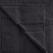 Superior Egyptian Cotton Pile 6 Piece Towel Set, Includes 2 Bath, 2 Hand, 2 Face Towels/Washcloths, Ultra Soft Luxury Towels, Thick Plush Essentials, Guest Bath, Spa, Hotel Bathroom, Black