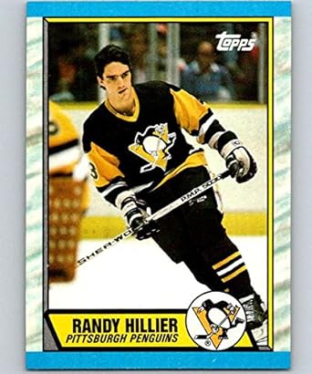 Amazon Com 1989 90 Topps 126 Randy Hillier Penguins Nhl Hockey Collectibles Fine Art