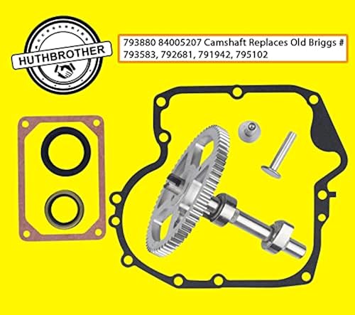 Camshaft Kit 84005207 – Compatible With Briggs & Stratton 215000 Series & Intek Engines (Includes Gasket & Oil Seals)