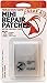 GEAR AID Tenacious Tape Mini Patches to Repair Jackets, Tents and Rain Gear, Black and Clear, 1.5”x2.5”