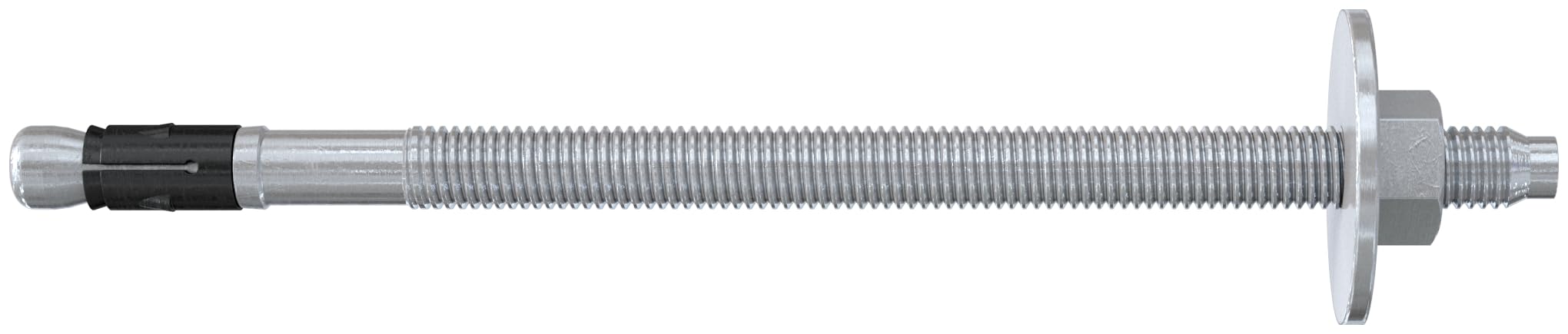 fischer FAZ II Plus 8/10 gvz Large Washer Anchor Heavy Duty Anchor with High Load Capacity, Anchor Bolt for Fixing Wooden Structures, Seismic & ETA Approval