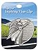 Angelstar 15728 Metal Visor Clip, 2-1/2-Inch, New Driver, Gray