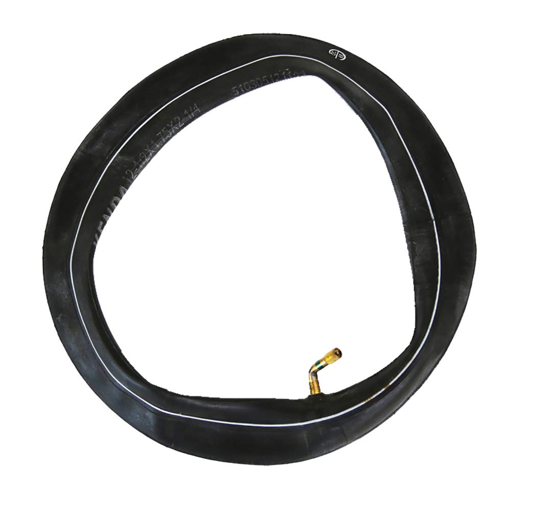 Burley Trailer Replacement Inner Tube, 12.5" x 1.75 (Angled Valve), Black