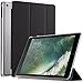 Poetic Slimline New iPad 9.7 Inch 2017/2018 Case Slim-Fit Trifold Cover Stand Folio Case with Auto Wake/Sleep for Apple iPad 9.7 2017 / iPad 9.7 2018 Black