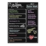 Weekly Board Loftstyle Magnetic Refrigerator Chalkboard Weekly Menu Meal Planner Dry Erase Board For Refrigerator Dinner List Note Schedule Board Shopping List Memo Board 16