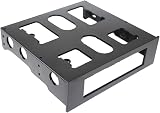 Lily Brown 5.25 to 3.5 Drive Bay Adapter Front Mounting Bracket Floppy Optical view 6