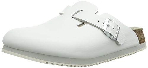 birkenstock boston white