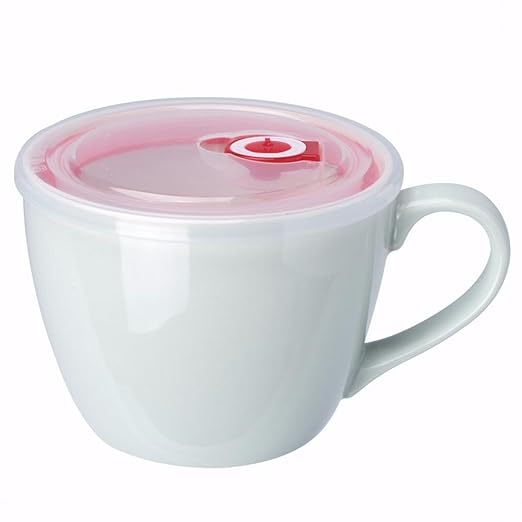 WU-Mug El Gran tazón de Fideos instantáneos japoneses con Tapa ...