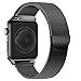 BRG Compatible with Apple Watch Band 38mm(40mm),42mm(44mm) Stainless Steel Mesh Milanese Loop Replacement for iWatch Band Compatible with Apple Watch Series 4(40mm44mm) 3 2 1(38mm42mm)