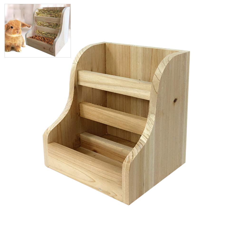 Sahgsa Hay Rack Rabbit Hay Feeder Less Wasted Hay Feeder for Rabbit Guinea Pig
