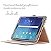 ProCase Galaxy Tab S2 9.7 Case - Leather Stand Folio Case Cover for Galaxy Tab S2 Tablet (9.7 inch, SM-T810 T815 T813) - Grey