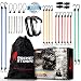 ROCKET STRAPS | (30) PC Bungee Cords with Hooks | Bungee Cord Assortment Includes | Tie Downs | Ball Bungees | Carrying Bag