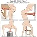 Realistic Dildo Vibrator- 10 Powerful Vibrating Dildo Sex Toy Vibrator for Vaginal G Spot & Anal Play with Suction Cup and Remote Control Adult Toys for Couples and Women (8.07 inch)