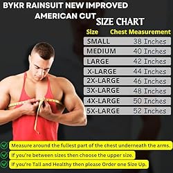 BYKR Waterproof Outdoor Motorcycle Rain Suits for