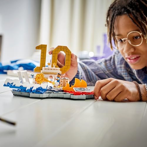 Editions Kylian Mbappé – Fußball-Highlights Spielzeug - 3D Modellbau mit Minifigur zum Sammeln - Kinderzimmer Deko - Geschenk für Jungen, Mädchen ab 10 Jahren und Erwachsene Sportfans - 43013