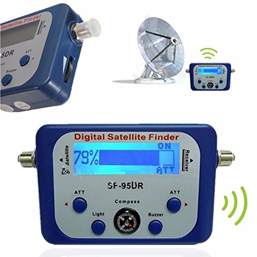 Signal Meter,ELEGIANT Digital Satellite Signal Meter Finder Directv