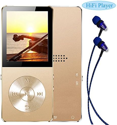 Mp3 player, Frehoy 8GB Portable MP3 Player(Expandable Up to 128GB), Music Player/Voice Recorder/FM Radio with HD Headphone