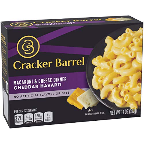 Cracker Barrel Sharp Cheddar Havarti Mac & Cheese (14 oz Box)